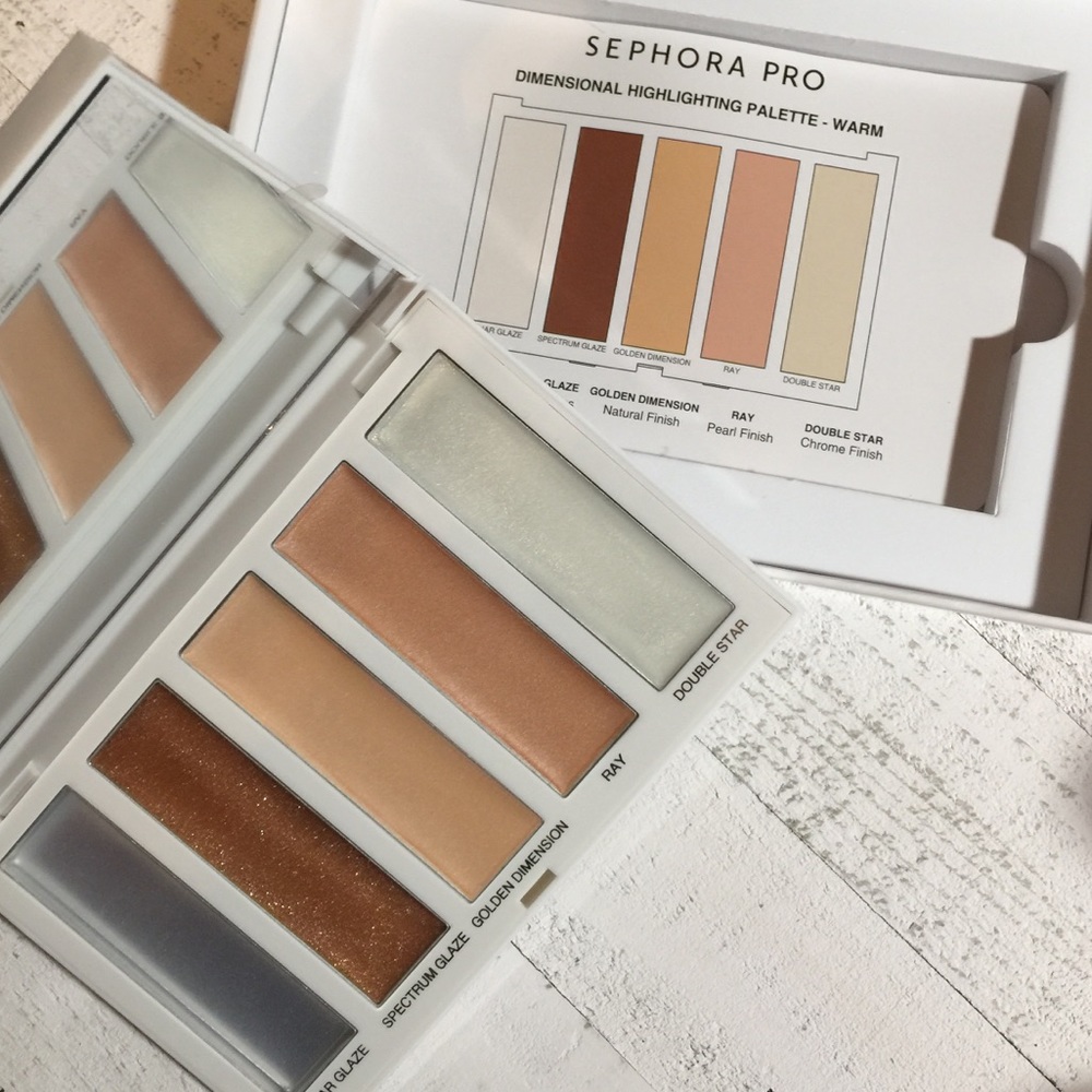 Sephora PRO Dimensional Highlighting Palette WARM